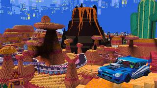 Screenshot of the Minecraft Bedrock Marketplace product Ultra Cars created by Cyclone.