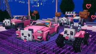 Screenshot of the Minecraft Bedrock Marketplace product Ultra Cars created by Cyclone.