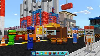 Screenshot of the Minecraft Bedrock Marketplace product Ultra City Texture Pack created by Cyclone.