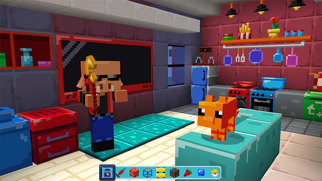 Screenshot of the Minecraft Bedrock Marketplace product Ultra City Texture Pack created by Cyclone.