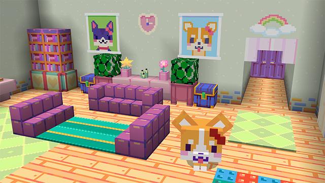 Screenshot of the Minecraft Bedrock Marketplace product Ultra Cute Texture Pack created by Cyclone.