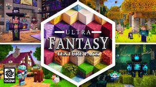 Thumbnail of the Minecraft Bedrock Marketplace product Ultra Fantasy Texture Pack created by Cyclone.