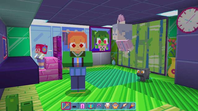 Screenshot of the Minecraft Bedrock Marketplace product Ultra Mob Teens Texture Pack created by Cyclone.