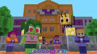 Screenshot of the Minecraft Bedrock Marketplace product Ultra Mob Teens Texture Pack created by Cyclone.