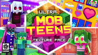 Thumbnail of the Minecraft Bedrock Marketplace product Ultra Mob Teens Texture Pack created by Cyclone.
