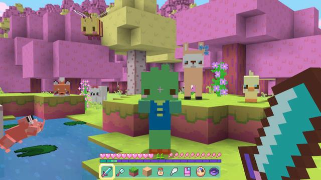 Screenshot of the Minecraft Bedrock Marketplace product Ultra Plushie Texture Pack created by Cyclone.