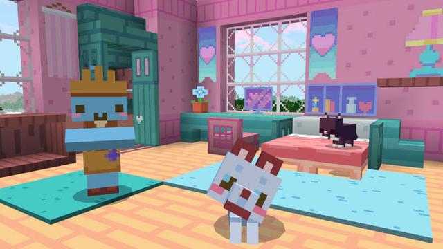 Screenshot of the Minecraft Bedrock Marketplace product Ultra Plushie Texture Pack created by Cyclone.