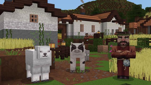 Screenshot of the Minecraft Bedrock Marketplace product Ultra Realistic Texture Pack created by Cyclone.