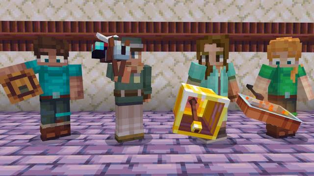 Screenshot of the Minecraft Bedrock Marketplace product Weapon Crafting created by Cyclone.
