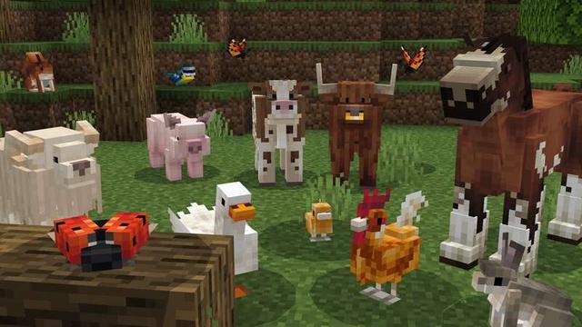 Screenshot of the Minecraft Bedrock Marketplace product Wildlife Overworld created by Cyclone.