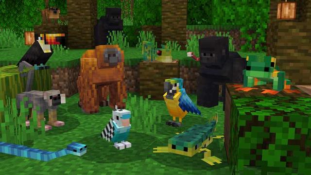 Screenshot of the Minecraft Bedrock Marketplace product Wildlife Overworld created by Cyclone.