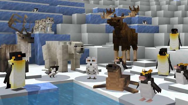 Screenshot of the Minecraft Bedrock Marketplace product Wildlife Overworld created by Cyclone.