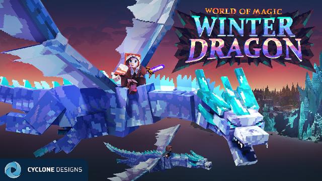 Thumbnail of the Minecraft Bedrock Marketplace product Winter Dragon created by Cyclone.