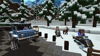 Screenshot of the Minecraft Bedrock Marketplace product Winter Resort created by Cyclone.