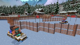 Screenshot of the Minecraft Bedrock Marketplace product Winter Resort created by Cyclone.