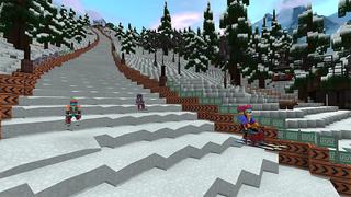 Screenshot of the Minecraft Bedrock Marketplace product Winter Resort created by Cyclone.