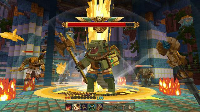 Screenshot of the Minecraft Bedrock Marketplace product World of Magic: Dragon Knight created by Cyclone.