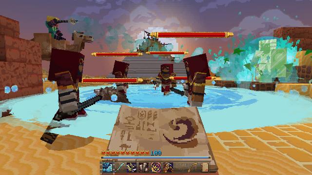 Screenshot of the Minecraft Bedrock Marketplace product World of Magic: Dragon Knight created by Cyclone.
