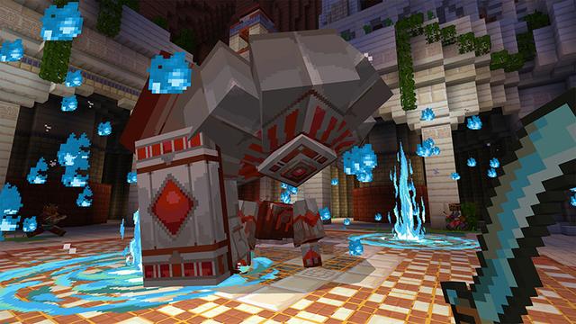 Screenshot of the Minecraft Bedrock Marketplace product World of Magic: Flame Prince created by Cyclone.