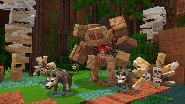 Screenshot of the Minecraft Bedrock Marketplace product World of Magic: Flame Prince created by Cyclone.