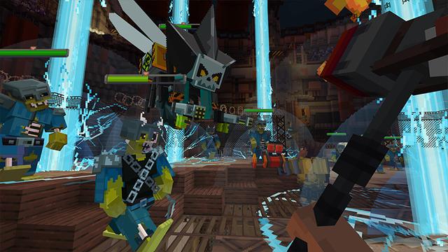 Screenshot of the Minecraft Bedrock Marketplace product Zombie Arena created by Cyclone.