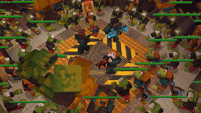 Screenshot of the Minecraft Bedrock Marketplace product Zombie Arena created by Cyclone.