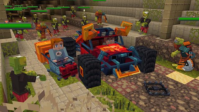 Screenshot of the Minecraft Bedrock Marketplace product Zombie World created by Cyclone.