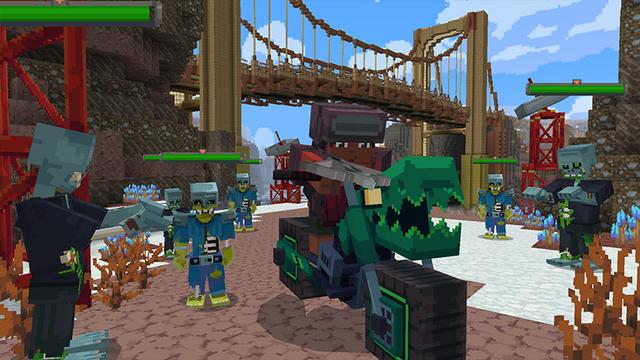 Screenshot of the Minecraft Bedrock Marketplace product Zombie World created by Cyclone.