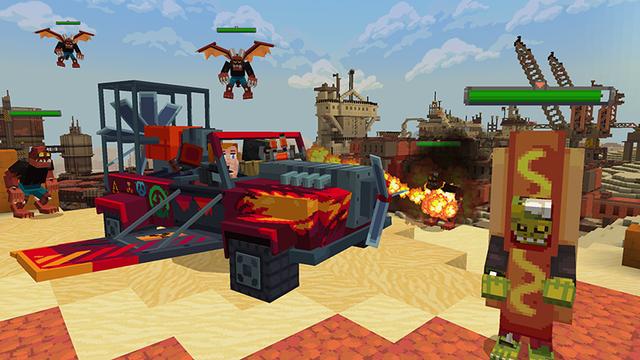 Screenshot of the Minecraft Bedrock Marketplace product Zombie World created by Cyclone.