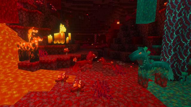 Screenshot of the Minecraft Bedrock Marketplace product 1,000,000 Horses! created by Cynosia.