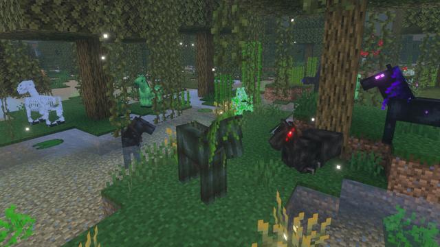 Screenshot of the Minecraft Bedrock Marketplace product 1,000,000 Horses! created by Cynosia.