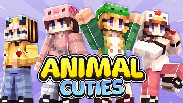 Thumbnail of the Minecraft Bedrock Marketplace product Animal Cuties created by Cynosia.