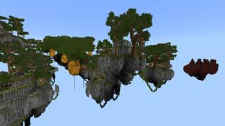 Screenshot of the Minecraft Bedrock Marketplace product Bee Island created by Cynosia.
