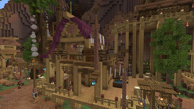 Screenshot of the Minecraft Bedrock Marketplace product Black Skull Cove created by Cynosia.