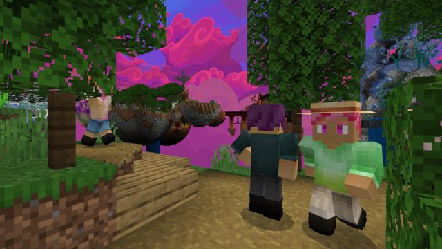 Screenshot of the Minecraft Bedrock Marketplace product Boundless Skyblock created by Cynosia.