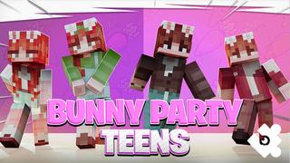 Thumbnail of the Minecraft Bedrock Marketplace product Bunny Party Teens created by Cynosia.