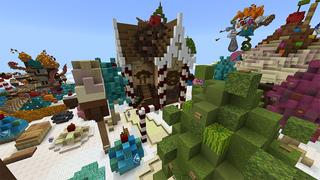 Screenshot of the Minecraft Bedrock Marketplace product Candy created by Cynosia.