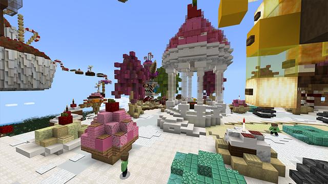 Screenshot of the Minecraft Bedrock Marketplace product Candy created by Cynosia.