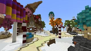 Screenshot of the Minecraft Bedrock Marketplace product Candy created by Cynosia.