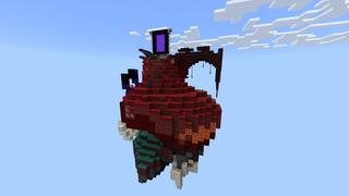 Screenshot of the Minecraft Bedrock Marketplace product Captive Oneblock created by Cynosia.