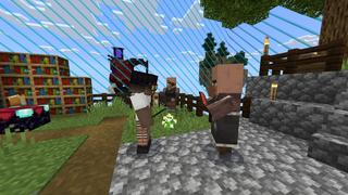 Screenshot of the Minecraft Bedrock Marketplace product Captive Oneblock created by Cynosia.