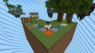 Screenshot of the Minecraft Bedrock Marketplace product Captive Skyblock created by Cynosia.