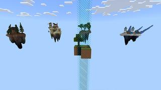 Screenshot of the Minecraft Bedrock Marketplace product Captive Skyblock created by Cynosia.