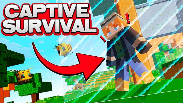 Thumbnail of the Minecraft Bedrock Marketplace product Captive Survival created by Cynosia.