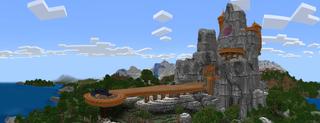 Panorama of the Minecraft Bedrock Marketplace product Craftable Ships! created by Cynosia.