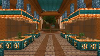 Screenshot of the Minecraft Bedrock Marketplace product Craftable Ships! created by Cynosia.