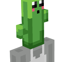 Thumbnail of the Minecraft Bedrock Marketplace product Cute Cactus Head created by Cynosia.