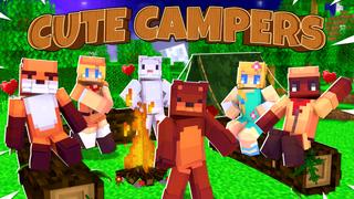 Thumbnail of the Minecraft Bedrock Marketplace product Cute Camper Friends created by Cynosia.