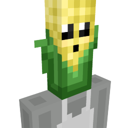 Thumbnail of the Minecraft Bedrock Marketplace product Cute Corn Head created by Cynosia.