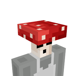 Thumbnail of the Minecraft Bedrock Marketplace product Cute Mushroom Head created by Cynosia.
